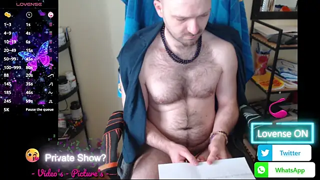 RealManHaveHairy online show from April 12, 4:38 am