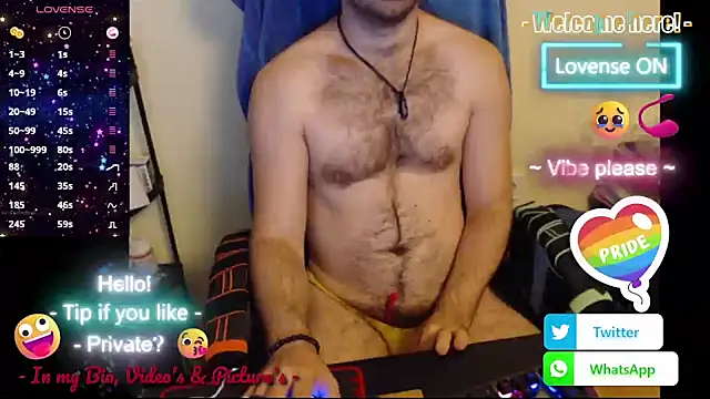 RealManHaveHairy online show from November 2, 5:34 am