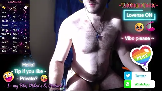 RealManHaveHairy online show from October 20, 6:48 am