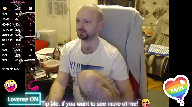 Snapshot of RealManHaveHairy chatting on March 22, 9:10 pm RealManHaveHairy online show from March 22, 9:10 pm