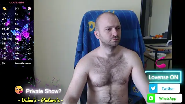 RealManHaveHairy online show from April 22, 8:10 am