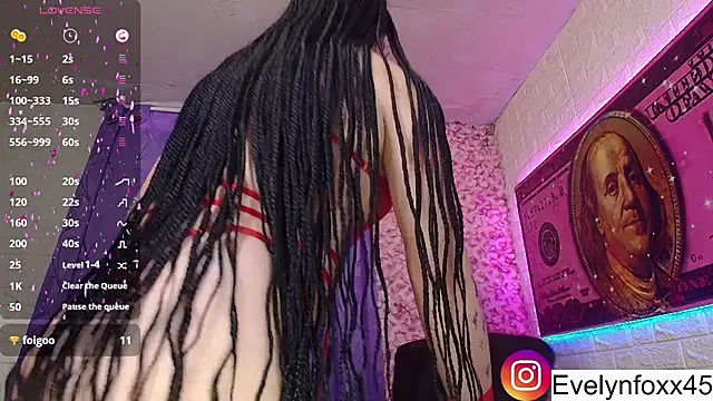 eve foxx online show from March 10, 7:50 pm