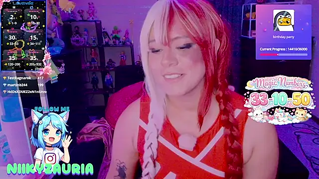  niiky online show from April 7, 11:17 pm