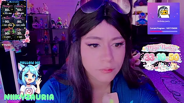  niiky online show from April 13, 6:56 pm