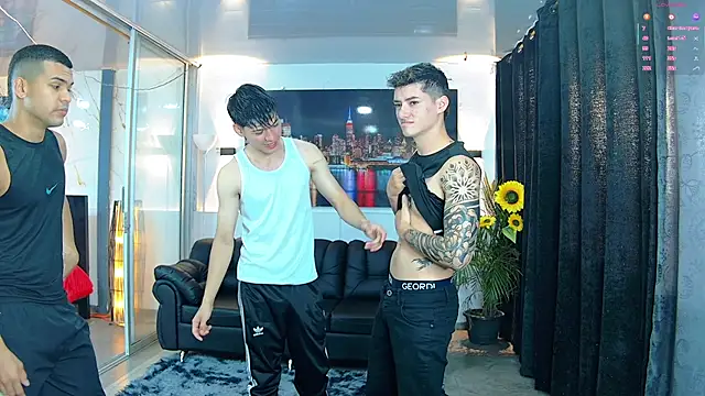 Boysgang sex online show from March 22, 11:45 am