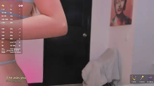 jenaa  online show from April 8, 1:01 pm