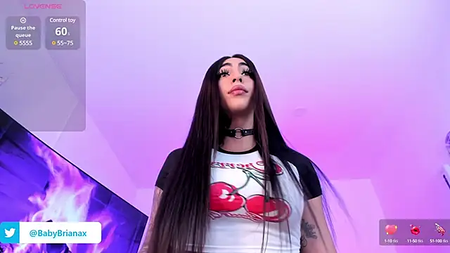 babybriexxx online show from January 30, 7:15 pm