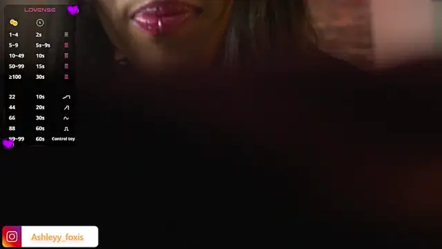 Ashleey Fox online show from January 15, 12:58 am