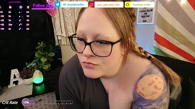 AmyAphrodite online show from February 7, 10:08 am