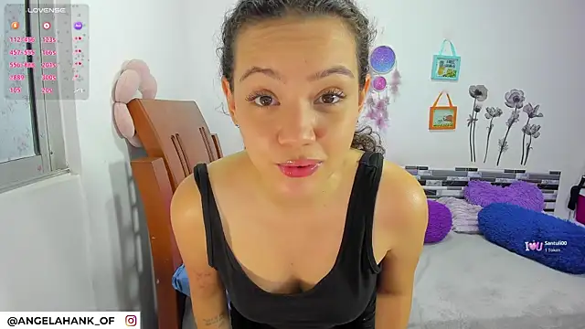 Snapshot of Angela_hank2 chatting on June 14, 4:14 am Angela hank2 online show from June 14, 4:14 am