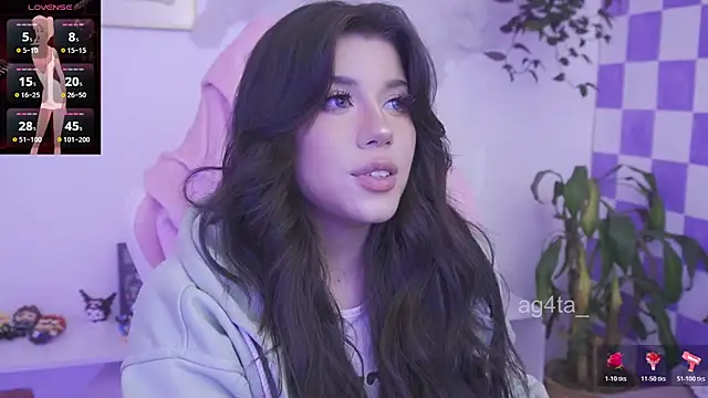 Snapshot of Ag4ta_ chatting on November 11, 12:49 am Ag4ta online show from November 11, 12:49 am