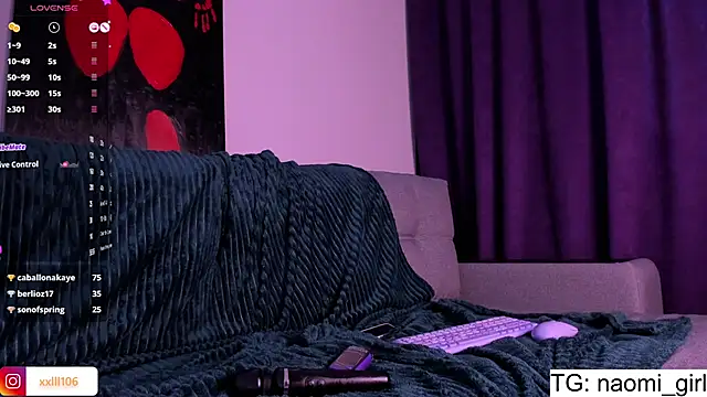 Naomi Girly online show from January 28, 9:51 am