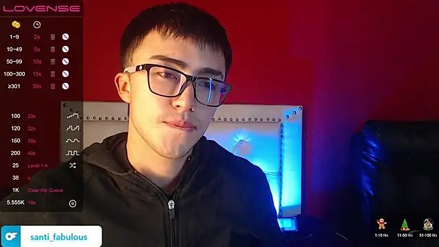 Snapshot of santi-fabulous chatting on January 23, 2:55 am santi-fabulous online show from January 23, 2:55 am