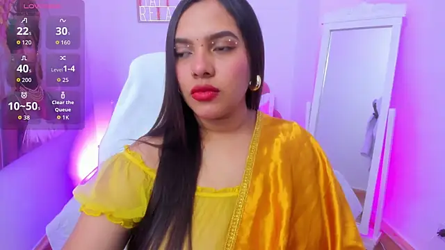 krishaa  online show from January 7, 9:09 pm