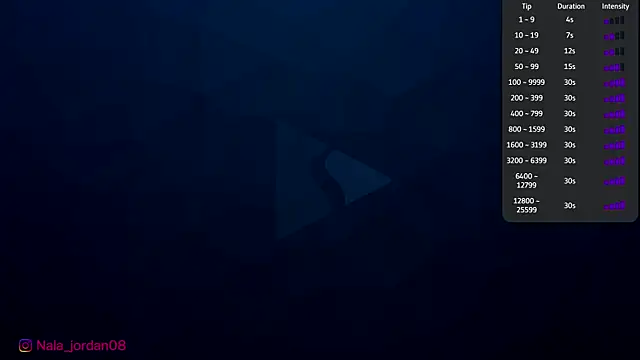 Snapshot of Nala_j8 chatting on June 25, 11:04 am Nala j8 online show from June 25, 11:04 am