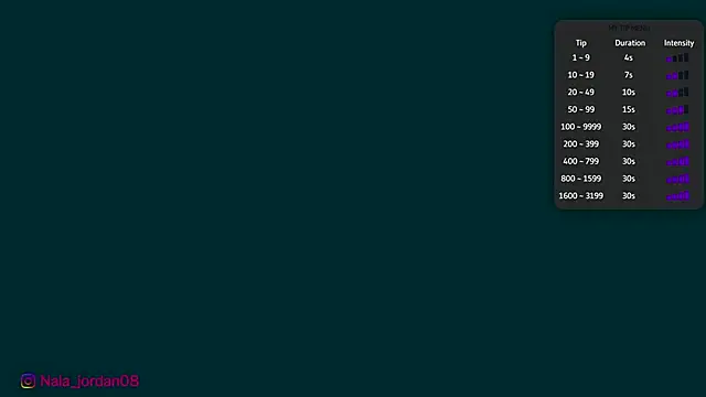 Nala j8 online show from February 28, 1:11 pm