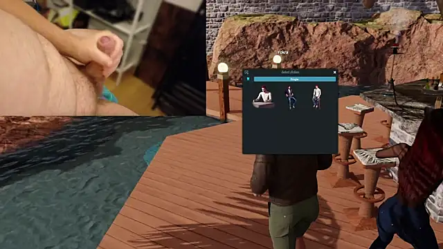 Snapshot of Yokra chatting on February 3, 4:01 pm Yokra online show from February 3, 4:01 pm