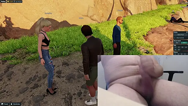 Snapshot of Yokra chatting on November 17, 4:44 pm Yokra online show from November 17, 4:44 pm