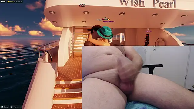 Snapshot of Yokra chatting on November 14, 8:01 pm Yokra online show from November 14, 8:01 pm