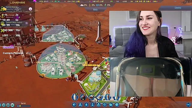 Erotic Synth Goddess online show from September 18, 3:15 pm