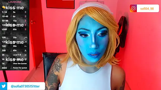 sofia rosse4 online show from June 28, 1:56 am