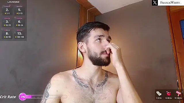 Mr WhiteCock online show from May 16, 6:18 pm