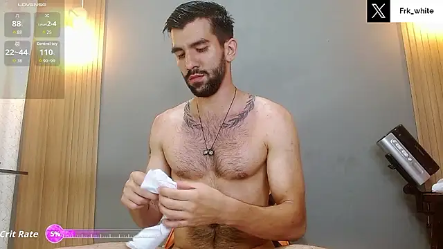 Mr WhiteCock online show from February 18, 1:25 am