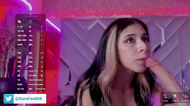 Sara Foxx1 online show from November 5, 11:19 pm