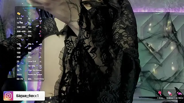 Sara Foxx1 online show from October 27, 8:54 pm