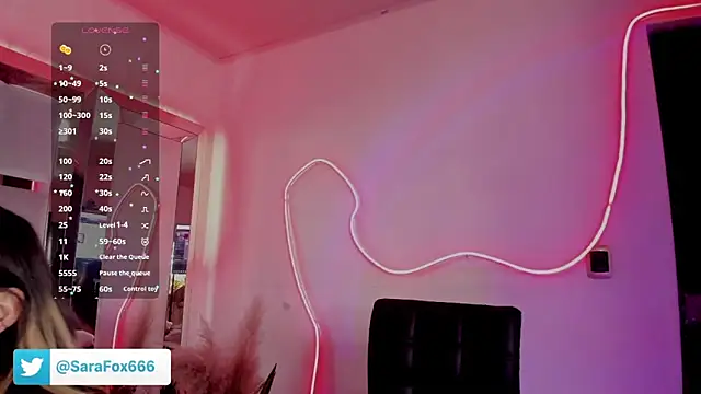 Sara Foxx1 online show from April 11, 6:00 pm