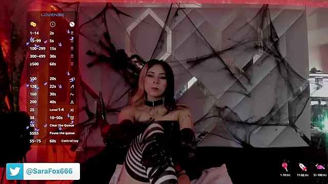 Sara Foxx1 online show from October 29, 10:42 pm