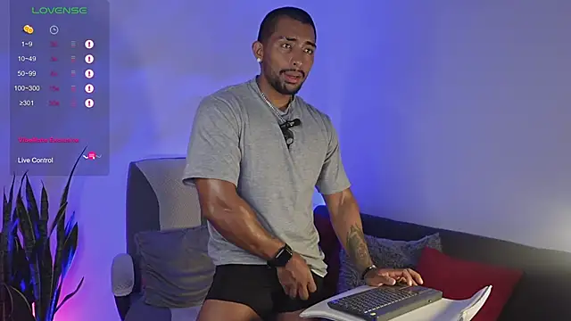 Couple muscle1 online show from April 21, 8:59 pm