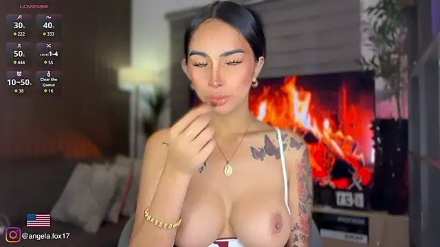 Angela foxx online show from July 25, 9:43 pm