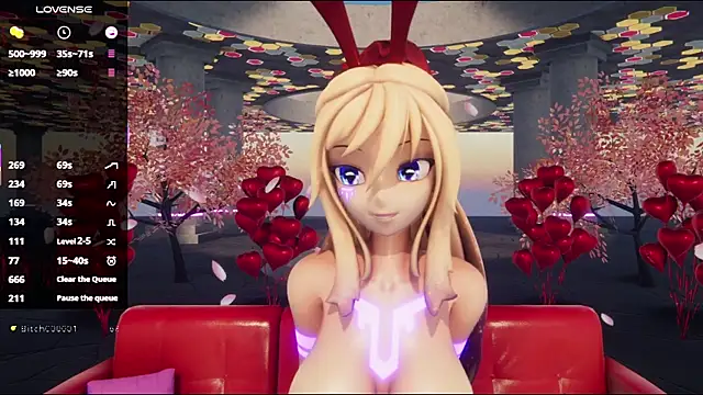 ElfieLove online show from February 14, 5:46 pm