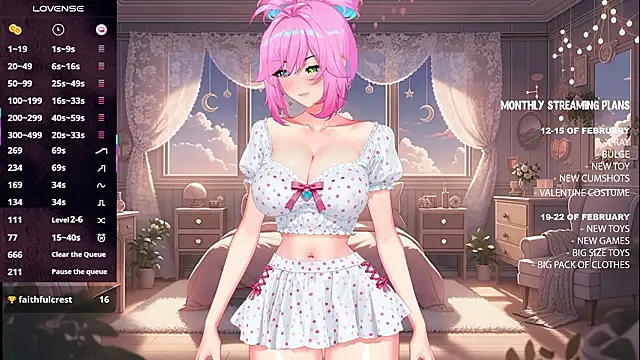 CosmicFaith online show from February 8, 4:32 am