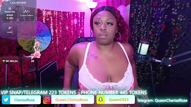 cheriserozequeen online show from September 10, 2:27 pm