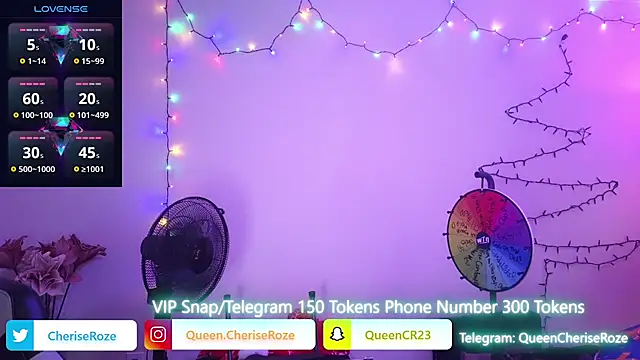 cheriserozequeen online show from December 22, 10:25 pm