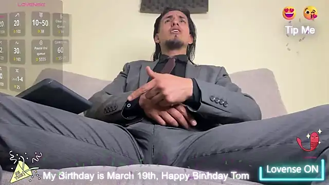 Tom blunt96 online show from March 20, 12:51 am