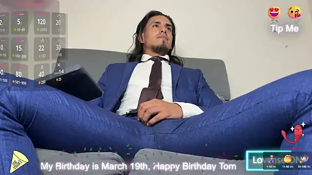 Tom blunt96 online show from March 22, 4:45 am
