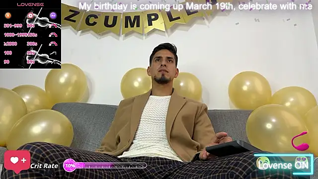 Tom blunt96 online show from March 19, 5:46 pm