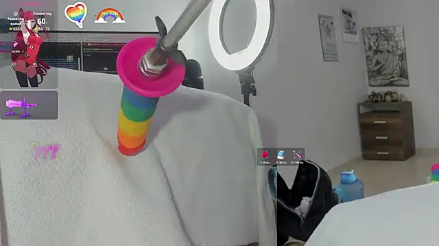 Snapshot of Daki_Ume_ chatting on July 6, 2:40 am Daki Ume online show from July 6, 2:40 am
