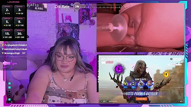 MegariaB online show from March 1, 8:23 am