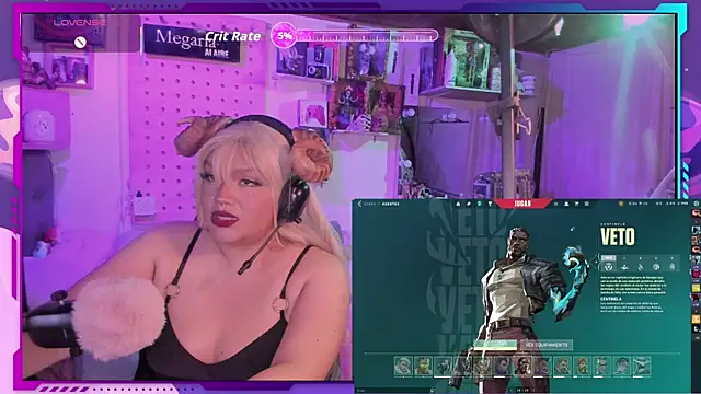 MegariaB online show from October 12, 4:14 am