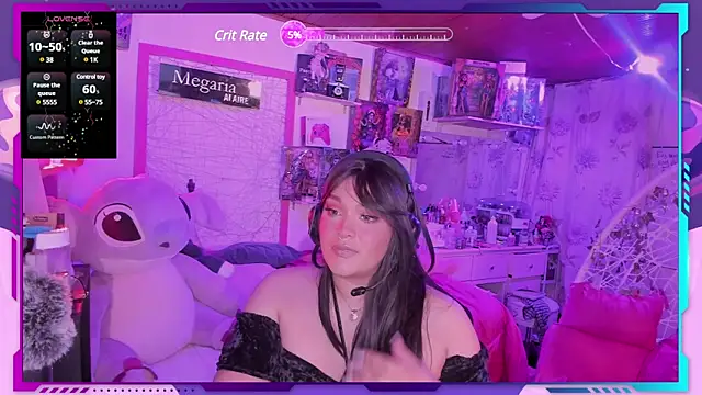 MegariaB online show from March 10, 4:38 am