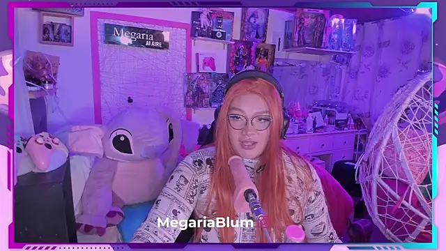 MegariaB online show from March 22, 5:17 am