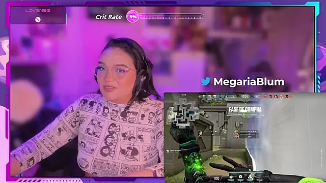 MegariaB online show from December 15, 4:18 am