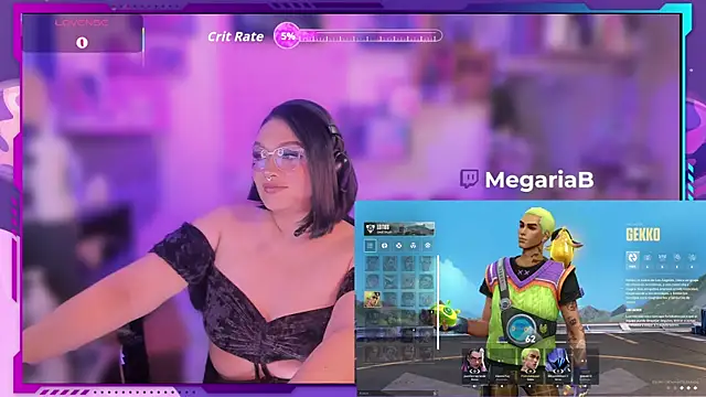 MegariaB online show from January 9, 4:30 am