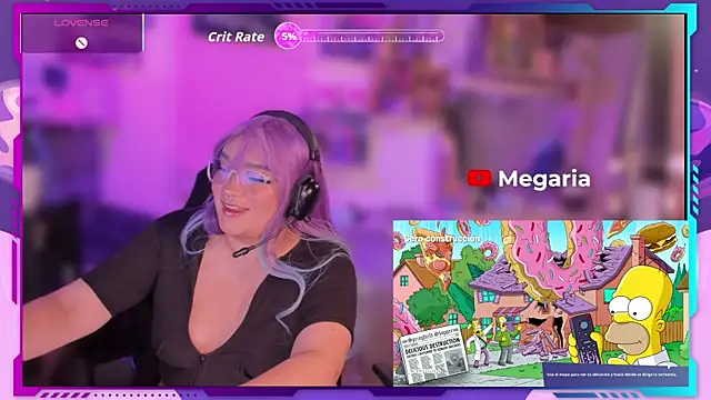 MegariaB online show from December 2, 4:14 am