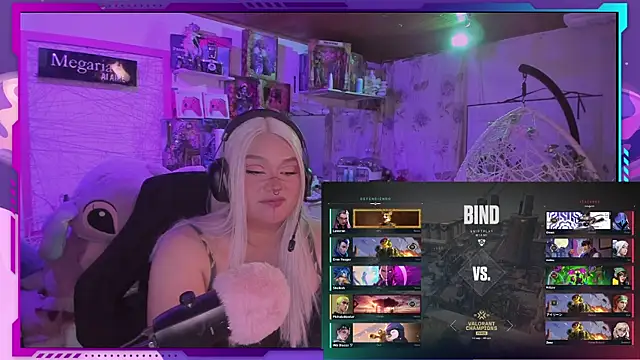 MegariaB online show from September 15, 3:40 am