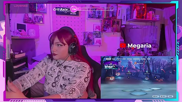 MegariaB online show from October 19, 4:15 am